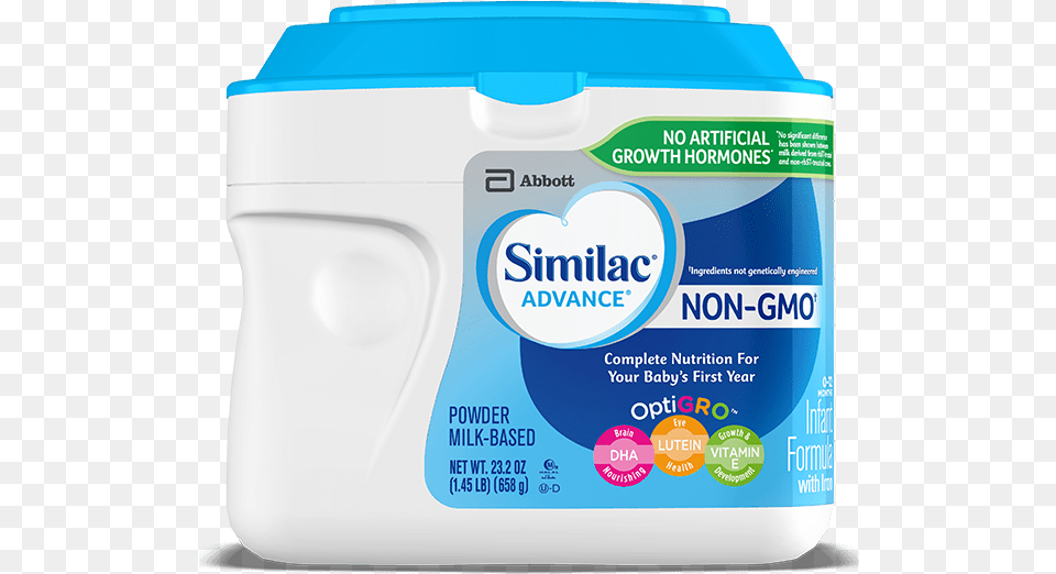 Similac Advance Non Gmo Similac Advance, Can, Tin, Cosmetics Free Transparent Png