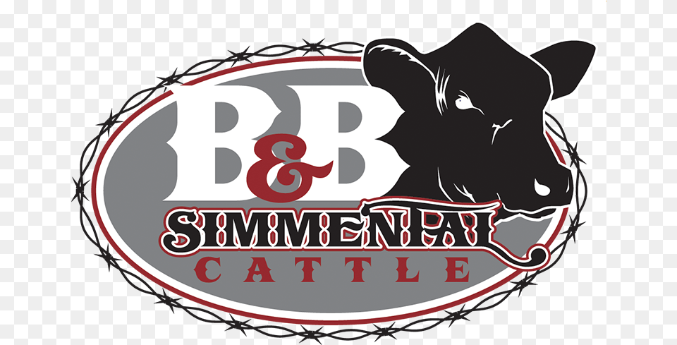 Simmental Logos, Sticker, Animal, Cattle, Livestock Free Png Download