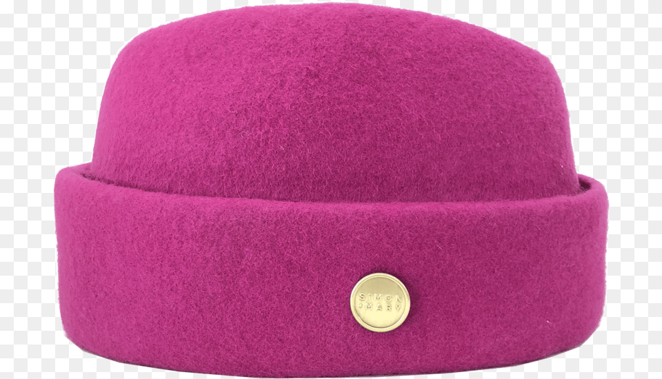 Simon Amp Mary Military Fez Hat Magenta Beanie, Clothing, Fleece Free Transparent Png