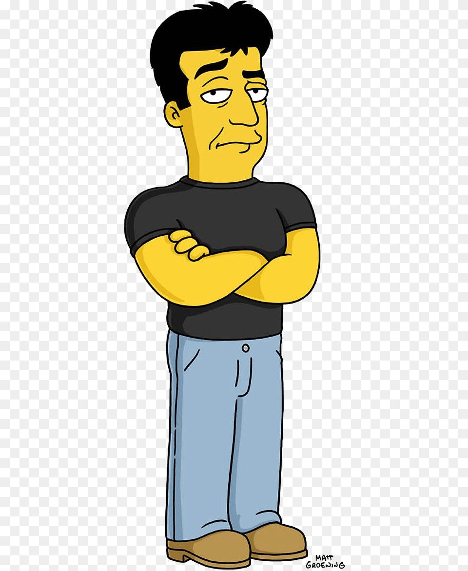 Simon Cowell On The Simpsons, Adult, Person, Man, Male Png Image