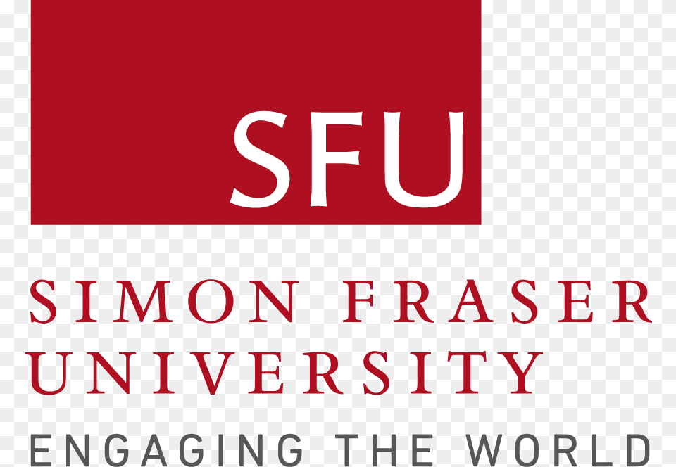 Simon Fraser University Logo, Text, Advertisement Free Transparent Png