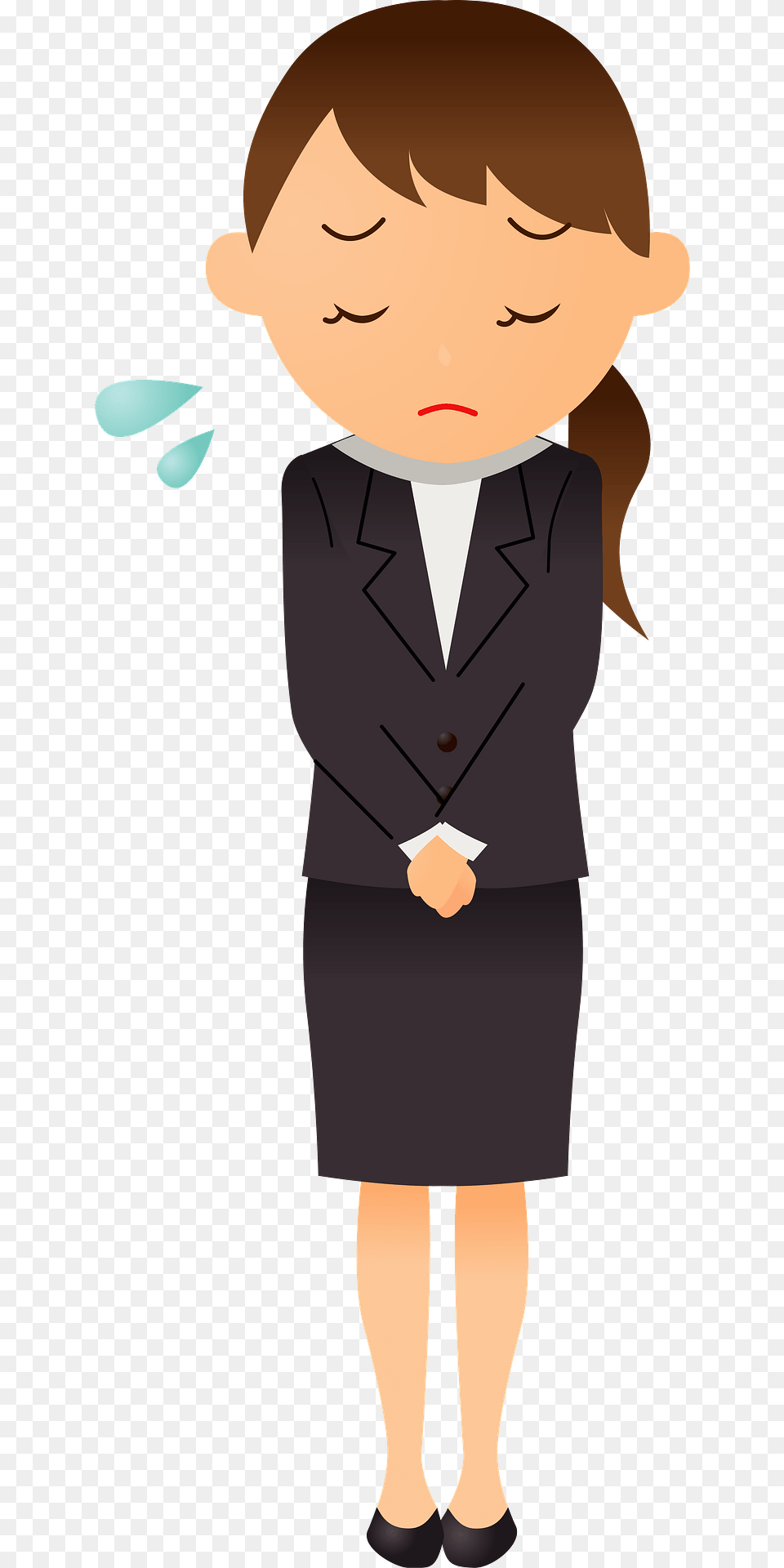 Simone Businesswoman Is Giving An Apology Clipart, Formal Wear, Suit, Person, Adult Free Png Download