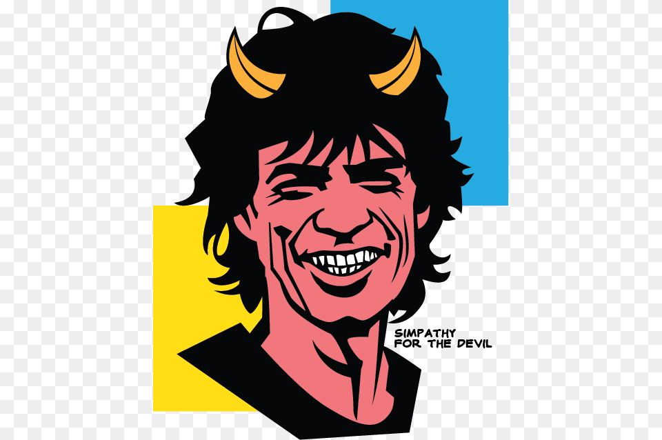 Simpathy For The Devil Mick Jagger Devil, Adult, Person, Woman, Female Free Transparent Png