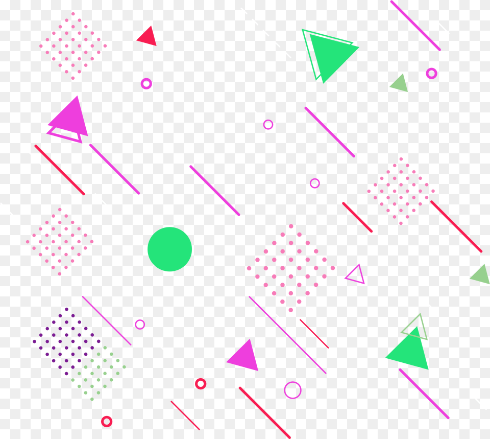 Simple Abstract Line, Pattern, Art, Graphics Free Png Download