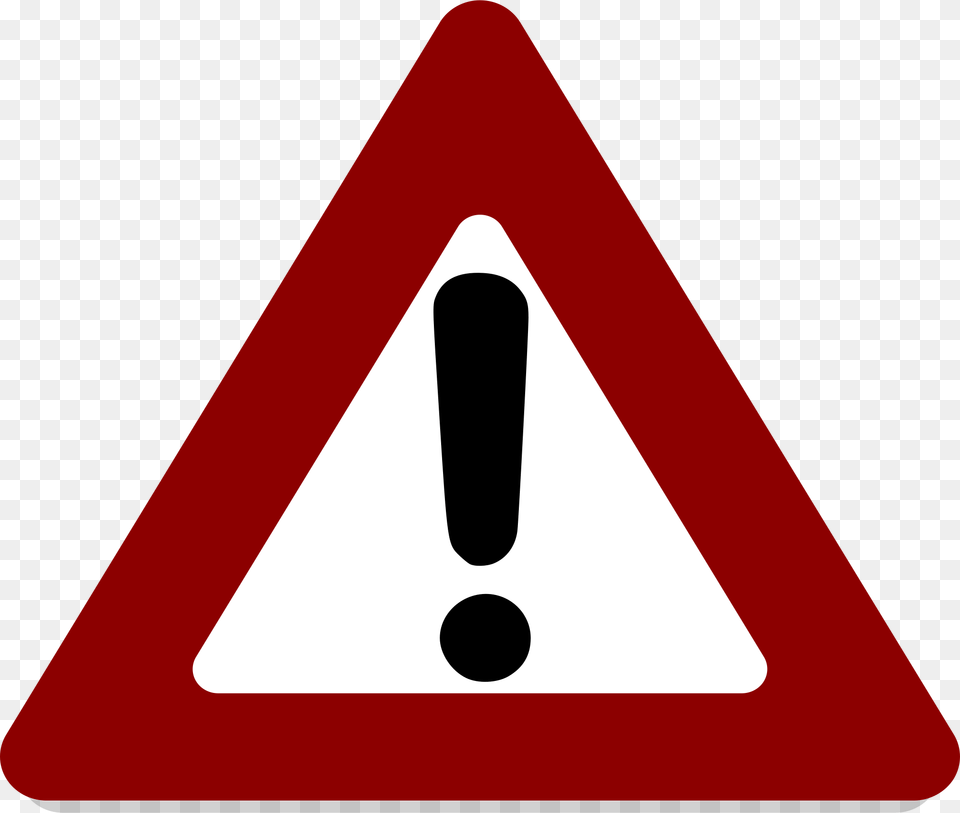 Simple Alert, Sign, Symbol, Road Sign, Triangle Png Image