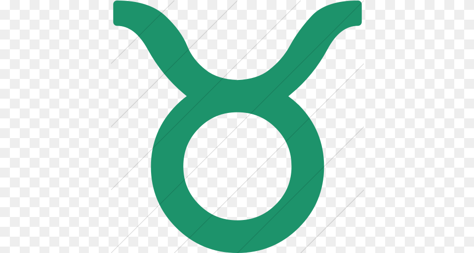 Simple Aqua Astrological Signs Taurus Icon Language, Symbol, Person Free Png