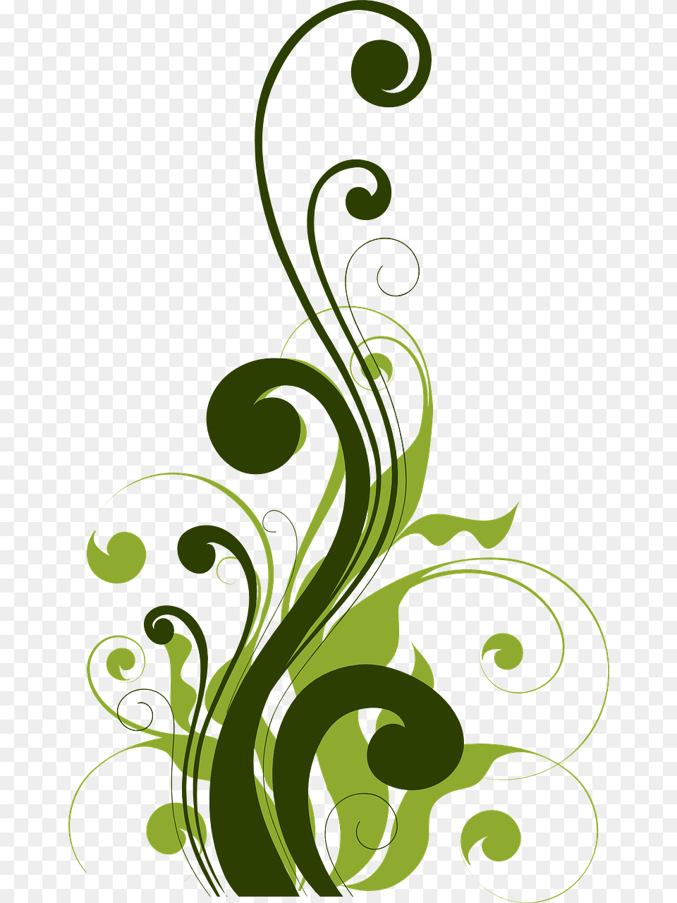 Simple Background Design Hd, Art, Floral Design, Graphics, Green Png Image