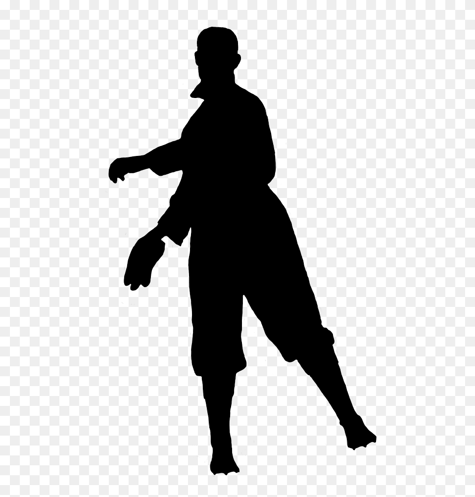 Simple Baseball Catcher Clip Art, Silhouette, Adult, Male, Man Free Png Download