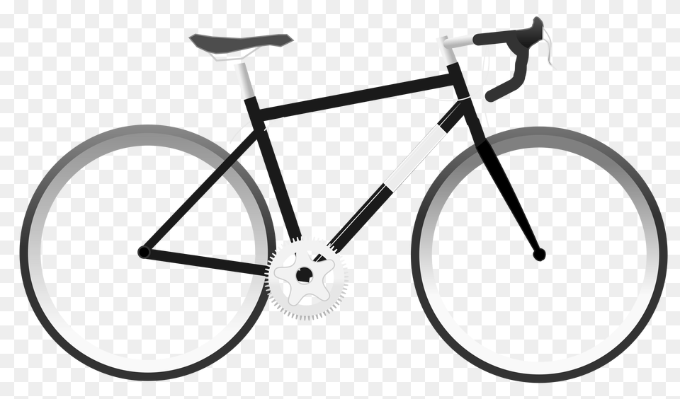 Simple Bike Clipart, Bicycle, Transportation, Vehicle, Bow Png Image
