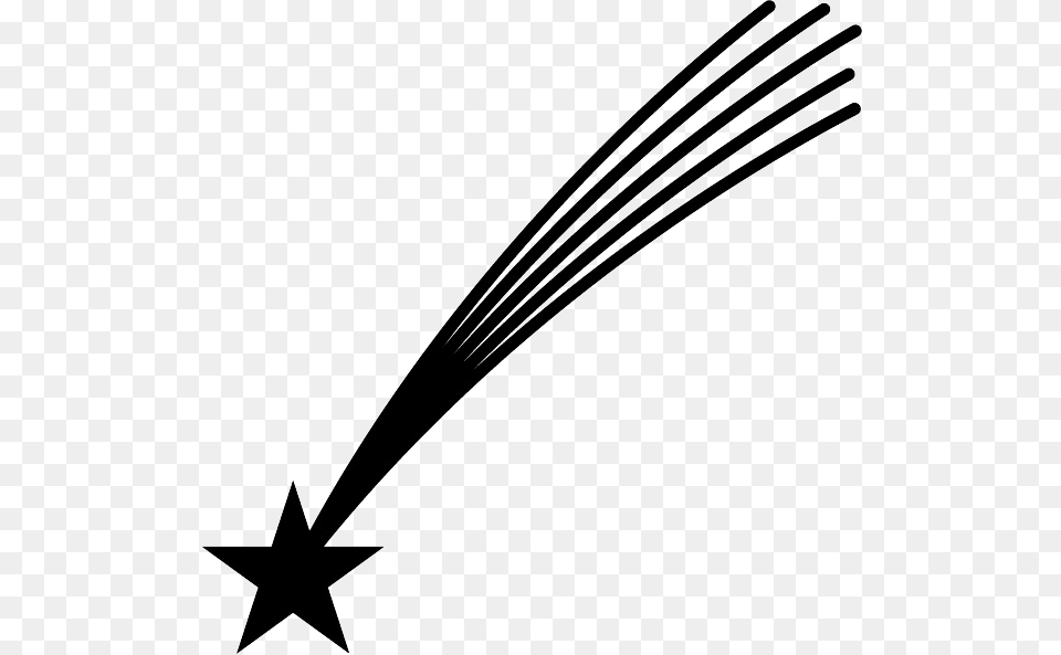 Simple Black Stars Cartoon Black And White Star, Symbol, Cutlery, Fork, Star Symbol Png Image