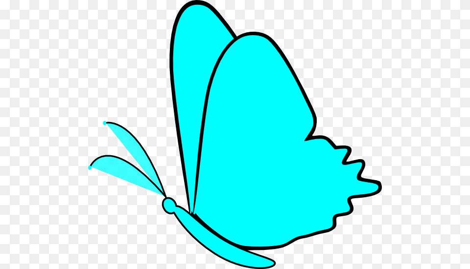 Simple Blue Butterfly Clip Art For Web, Plant, Leaf, Insect, Animal Png