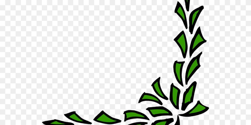 Simple Borders Border Design For Project, Art, Floral Design, Graphics, Green Png