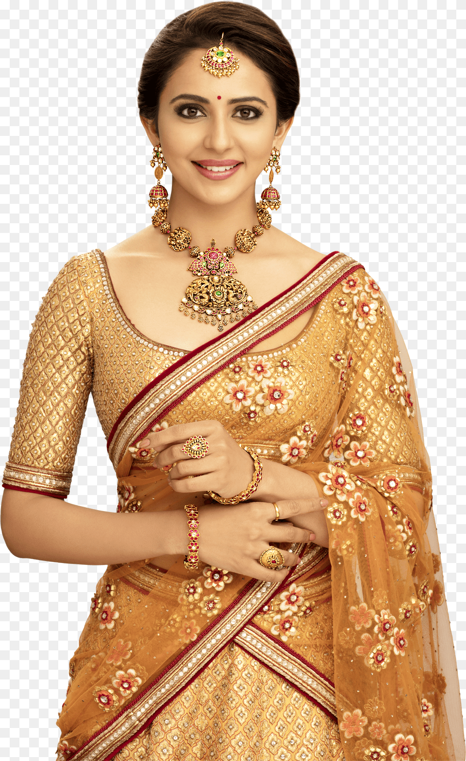 Simple Bridal Jewellery Jewellery Temple Designs Free Transparent Png