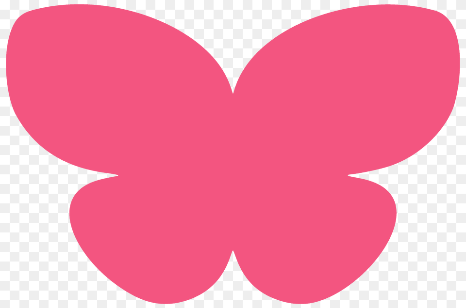Simple Butterfly Silhouette, Flower, Petal, Plant, Astronomy Free Png