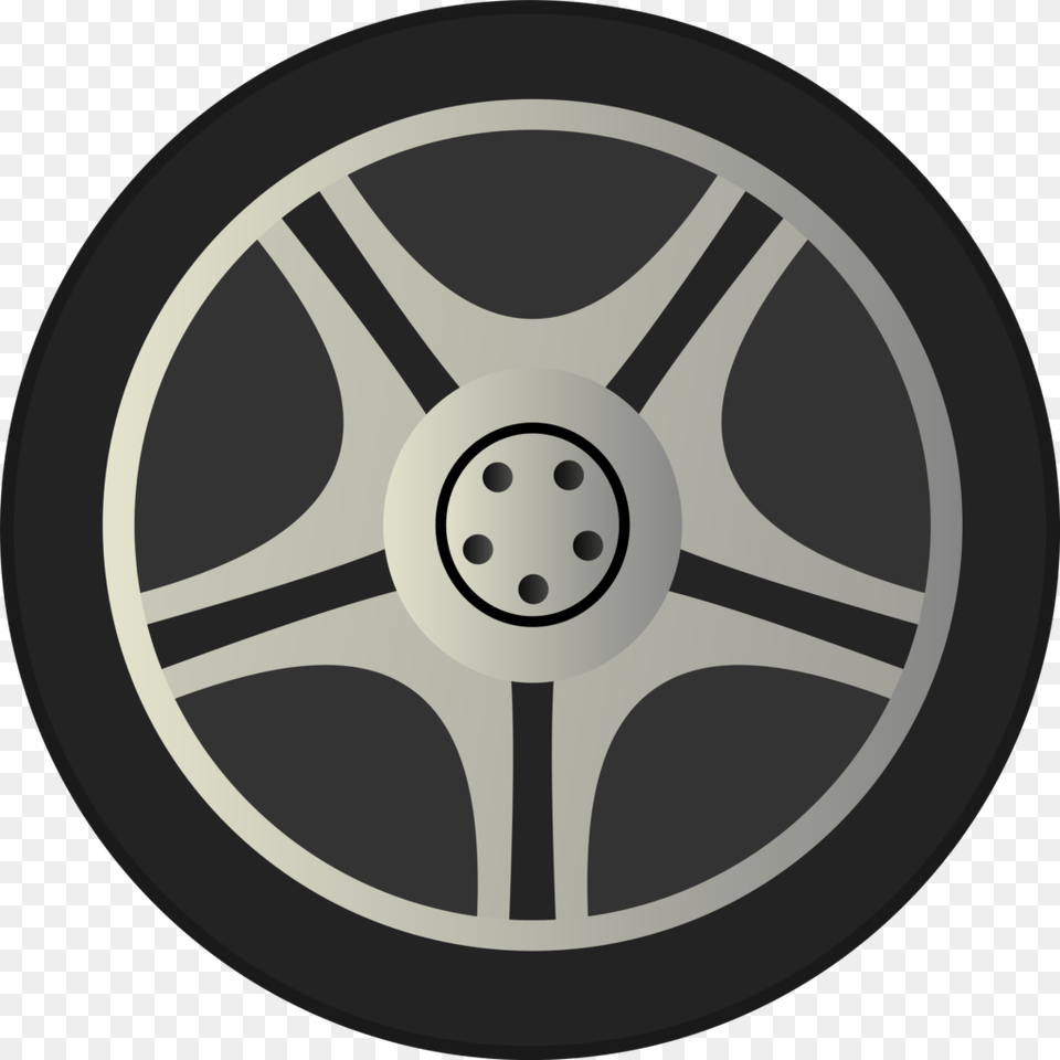 Simple Car Wheel Tire Rims Side View By Qubodup Just Car Wheels Transparent Background, Alloy Wheel, Vehicle, Transportation, Spoke Png