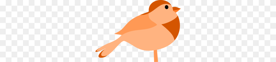 Simple Cartoon Bird Clip Art, Animal, Finch, Canary Free Png