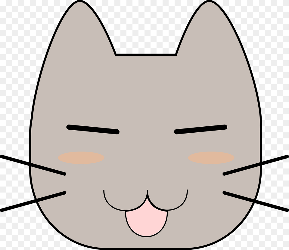Simple Cat Face Drawing Clipart, Teeth, Person, Mouth, Body Part Free Png Download