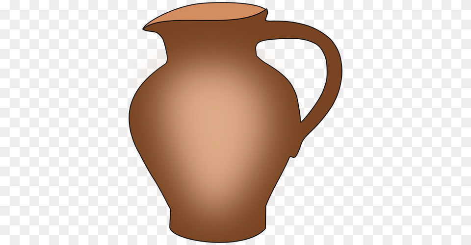 Simple Ceramic Pot, Jar, Jug, Pottery, Water Jug Free Png Download