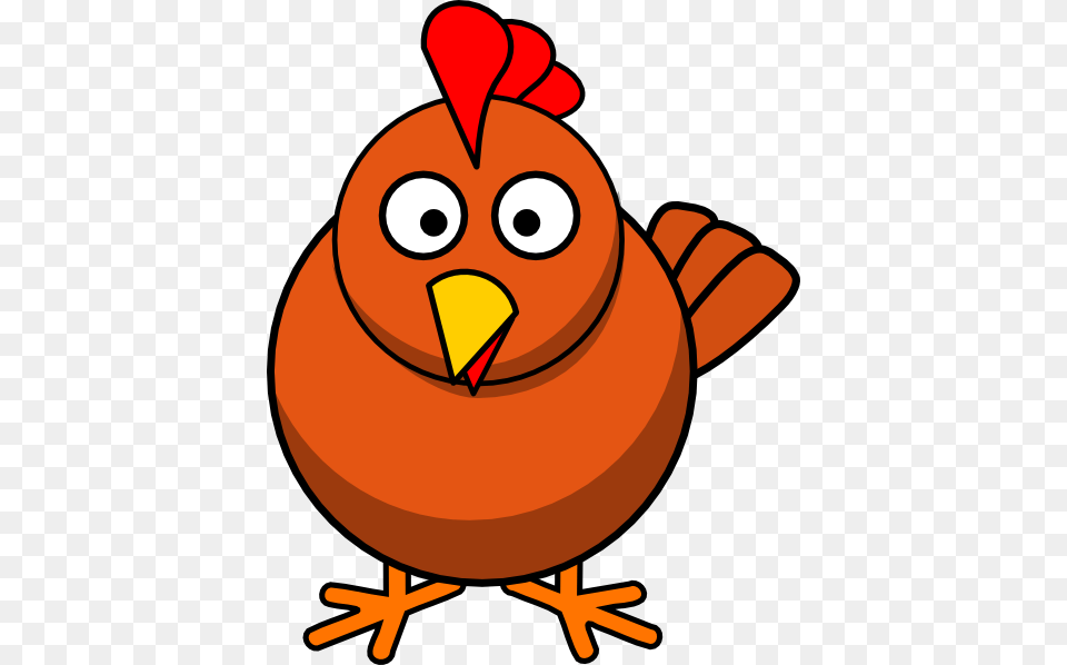 Simple Chicken Cartoon Clip Arts Download, Animal, Beak, Bird, Dynamite Png Image