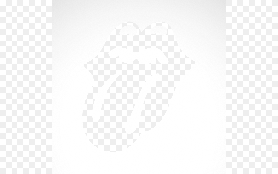 Simple Color Vinyl Rolling Stones Logo Stickers Factory, Stencil, Animal, Mammal, Pig Free Png