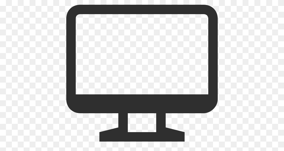 Simple Computer Screen Icon, Computer Hardware, Electronics, Hardware, Monitor Png Image