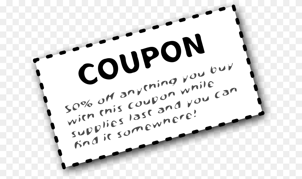 Simple Coupon Parallel, Text, Paper, Person, Face Free Png