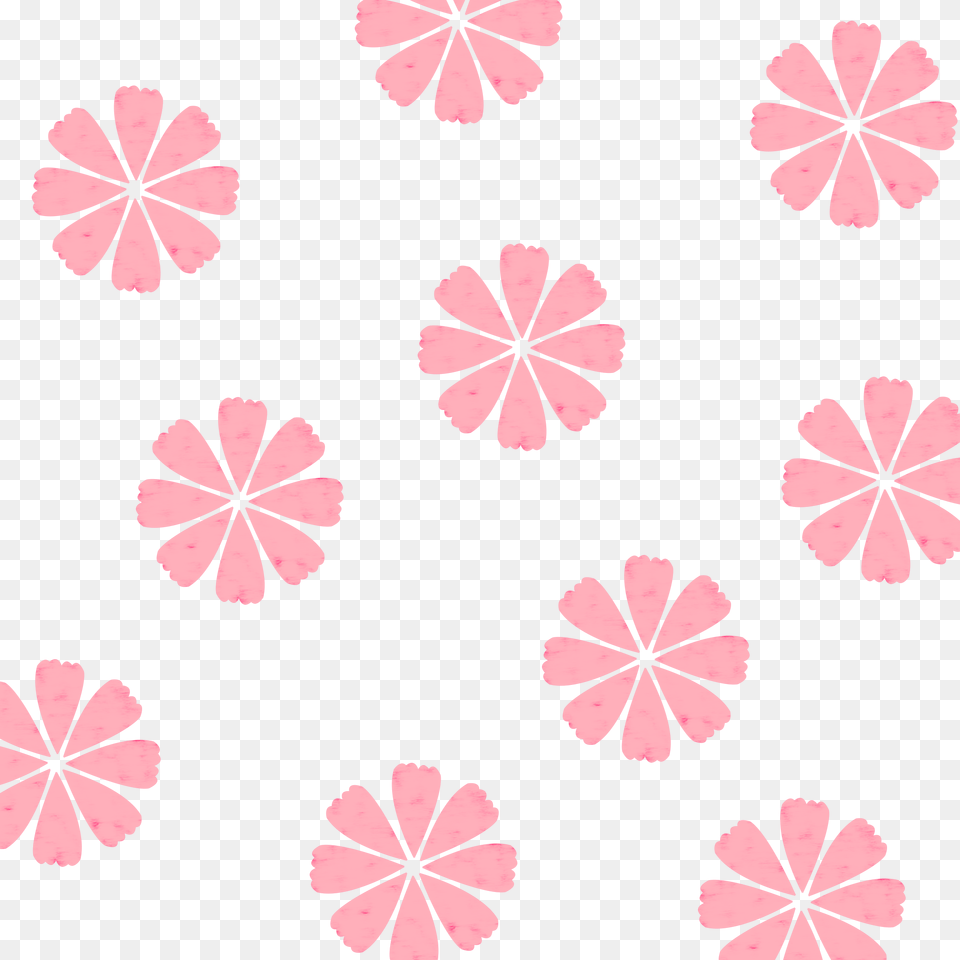 Simple Creative Fresh Cherry Blossom And Psd Floral Design, Flower, Geranium, Petal, Plant Free Png