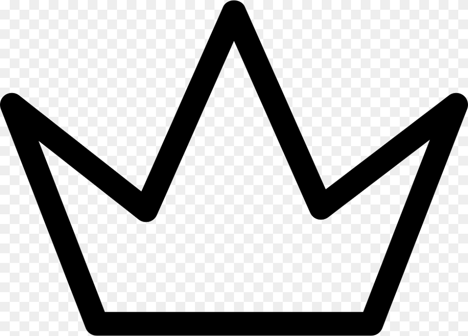 Simple Crown Outline Icon Download, Clothing, Hat, Accessories Free Png