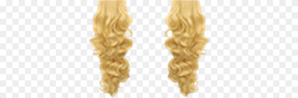 Simple Curly Blonde Hair Extensions Roblox Hair Design, Person, Baby Free Png