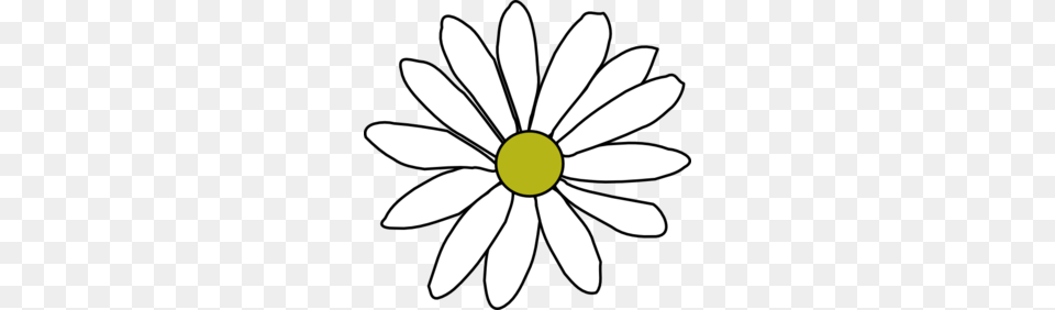 Simple Daisy Clip Art, Flower, Plant, Petal, Animal Free Transparent Png