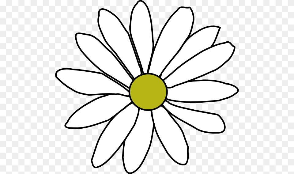 Simple Daisy Outline, Flower, Plant, Appliance, Ceiling Fan Png