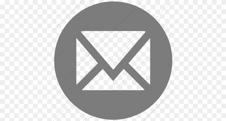 Simple Dark Gray Mail Icon Logo Facebook Email Instagram, Envelope, Disk Free Png