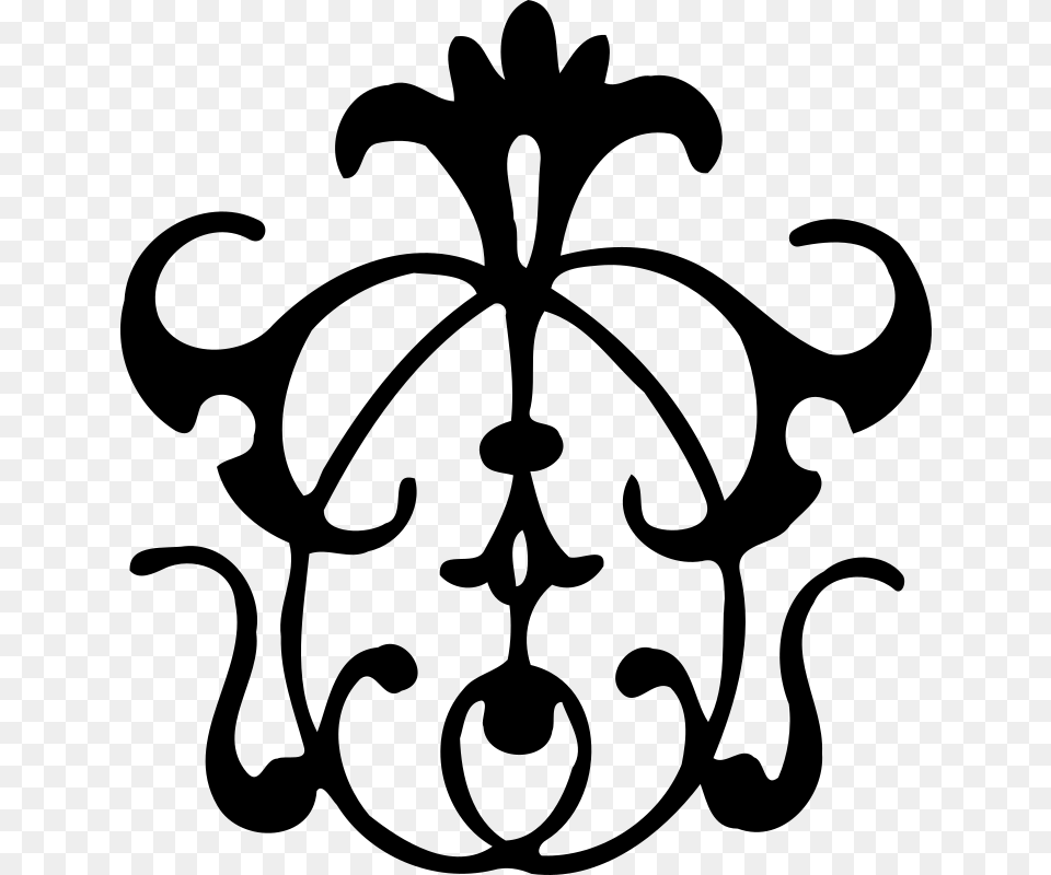 Simple Design Emblem, Gray Png