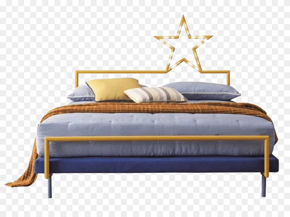 Simple Double Bed Element Vector, Furniture, Bedroom, Indoors, Room Free Png Download