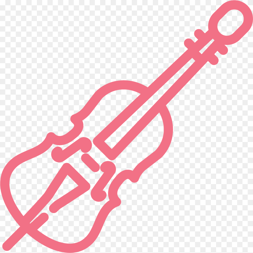 Simple Drawing Of A Violin Clipart Violin, Musical Instrument, Dynamite, Weapon Free Png Download