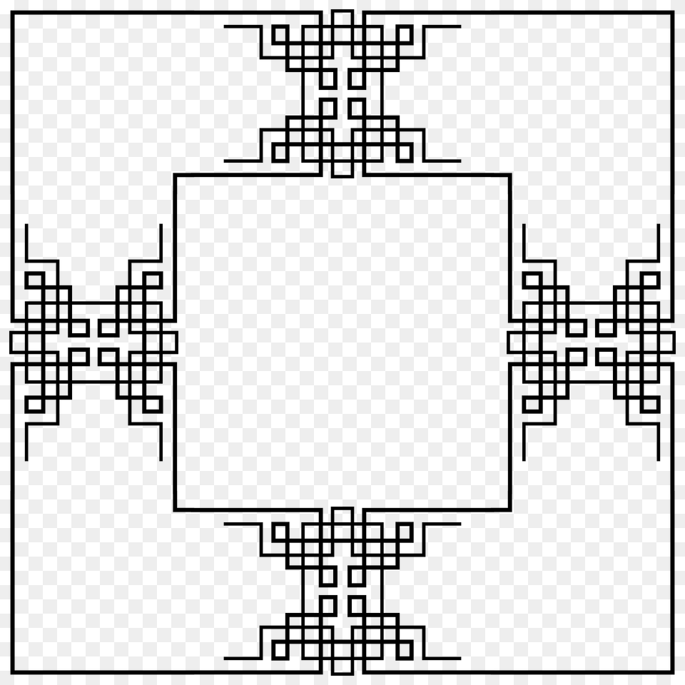 Simple Fancy Frame 6 Clipart, Pattern Free Transparent Png
