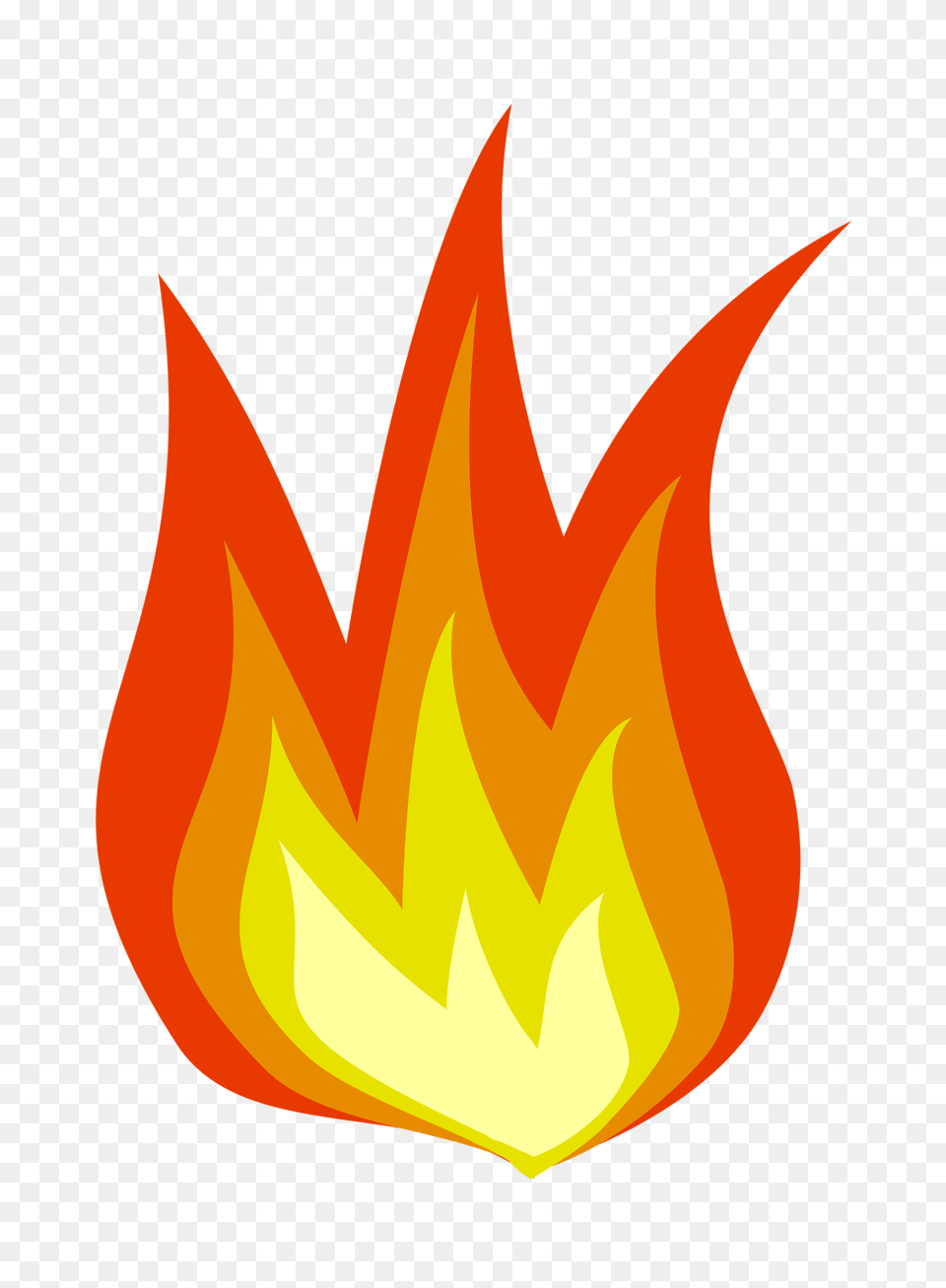 Simple Flame, Fire Png Image