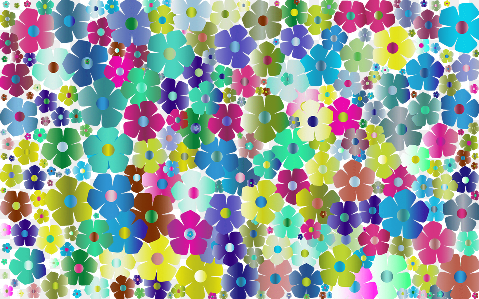 Simple Floral Background 3 No Black Clipart, Pattern, Texture, Paper Free Png