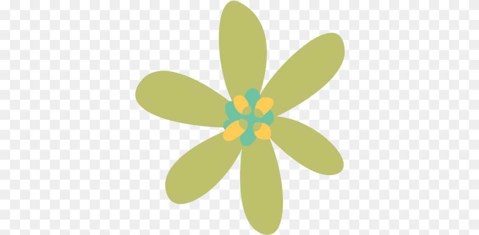 Simple Flower 3 Image Simple Flower Vector, Anther, Plant, Daisy, Anemone Free Transparent Png