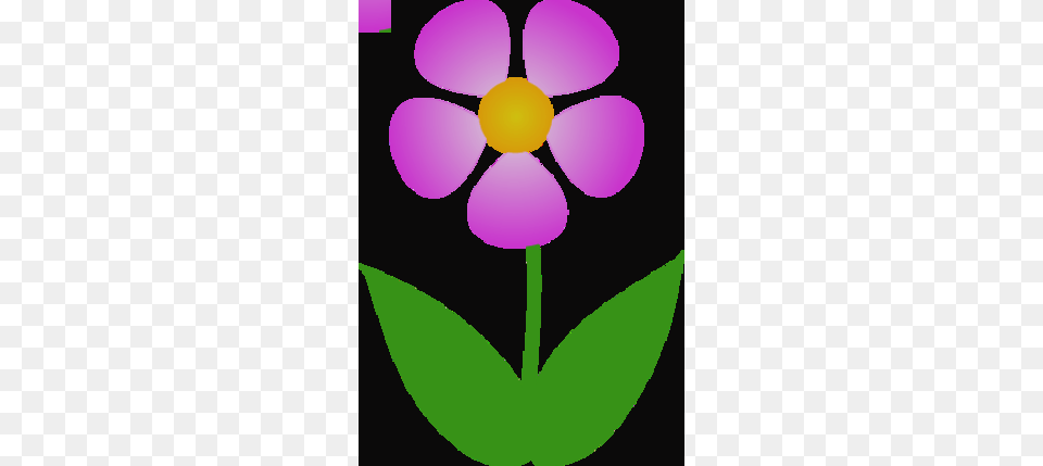 Simple Flower Clip Art, Anemone, Daisy, Petal, Plant Png