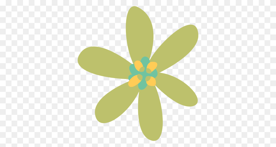 Simple Flower Doodle Illustration, Anther, Plant, Daisy, Anemone Free Png Download