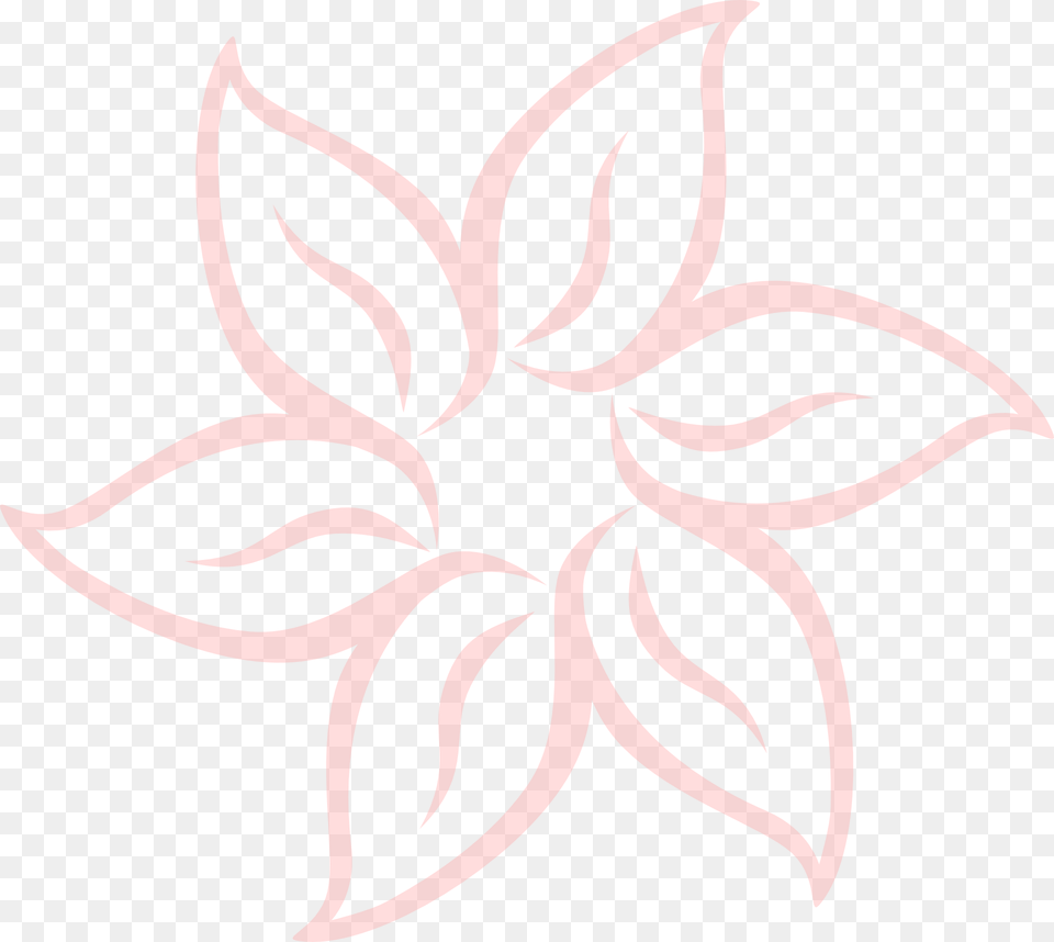 Simple Flower Black Flower Outline, Art, Dahlia, Floral Design, Plant Png Image