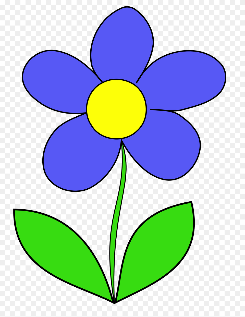 Simple Flower Outline, Anemone, Plant, Petal, Daisy Free Transparent Png