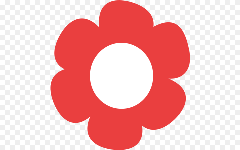 Simple Flower Vermelha Clip Art Vector Clip Bond Street Station, Anemone, Petal, Plant, Animal Free Transparent Png