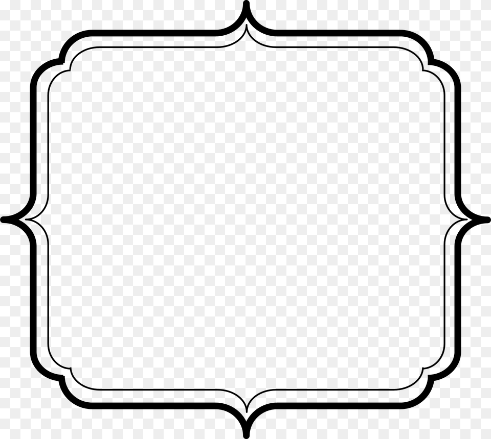 Simple Frame Border Clipart, Smoke Pipe Free Transparent Png