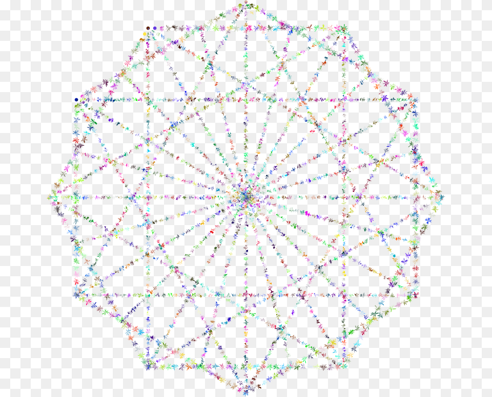 Simple Geometric Design Line Art Variation 2 Prismatic Circle, Plant, Accessories Png