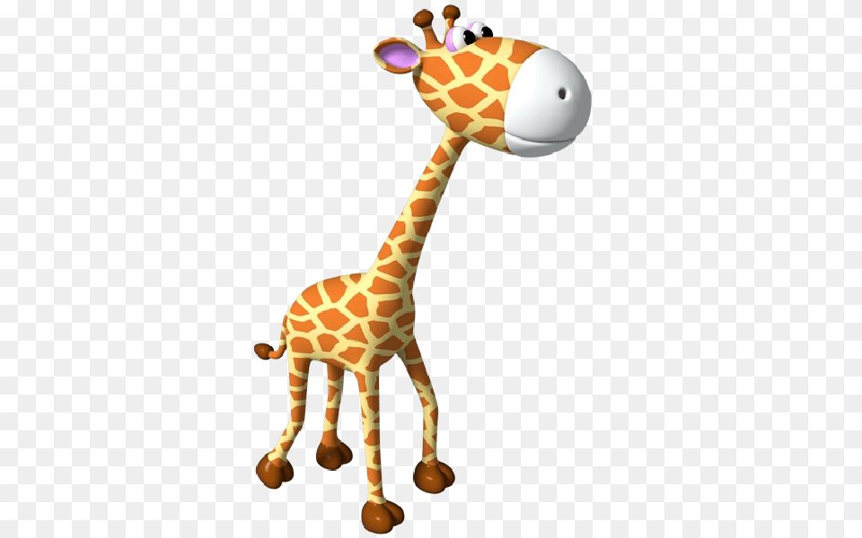 Simple Giraffe Outline Cute Giraffe Clipart Applique Image, Animal, Mammal, Wildlife Free Png