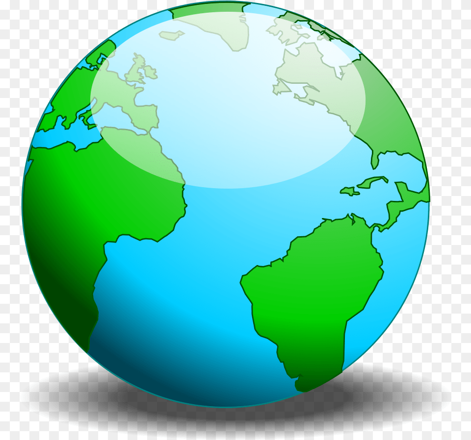 Simple Globe Vector Clip Art, Astronomy, Outer Space, Planet, Sphere Free Png