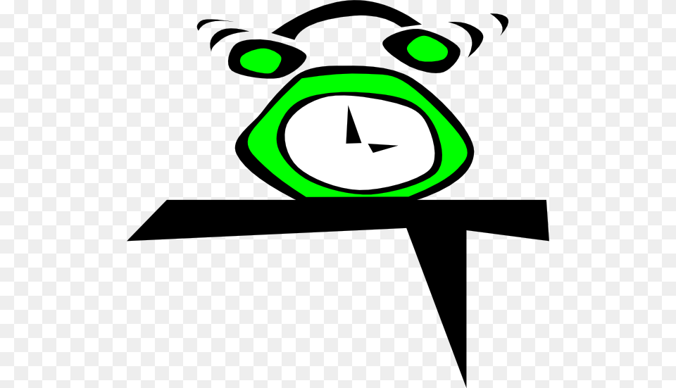 Simple Green Alarm Clock Green Alarm Clocks, Stencil Free Png Download