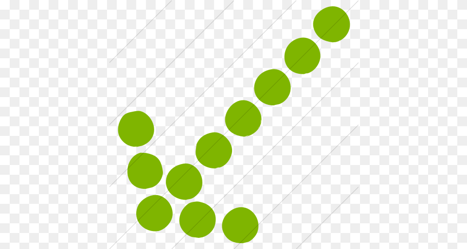 Simple Green Classic Arrows Dotted Sw Icon Dot, Ball, Sport, Tennis, Tennis Ball Free Png Download